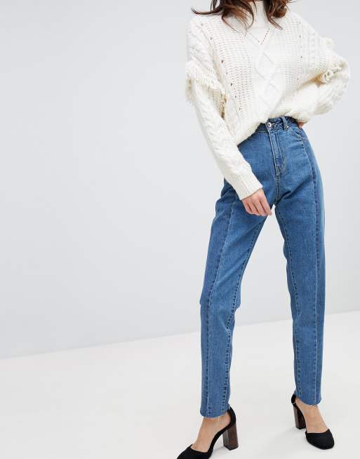 vero moda coated jeans