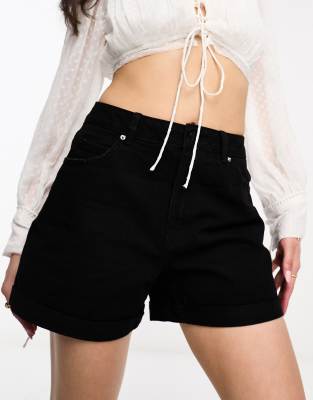 Vero Moda denim shorts in cream