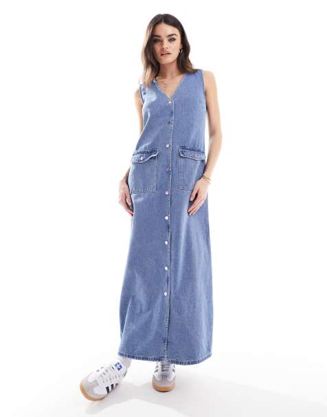 Denim Dresses, Denim Shirt & Pinafore Dresses