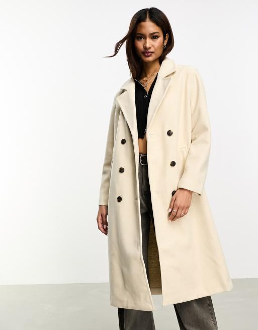 Vero moda double deals breasted coat