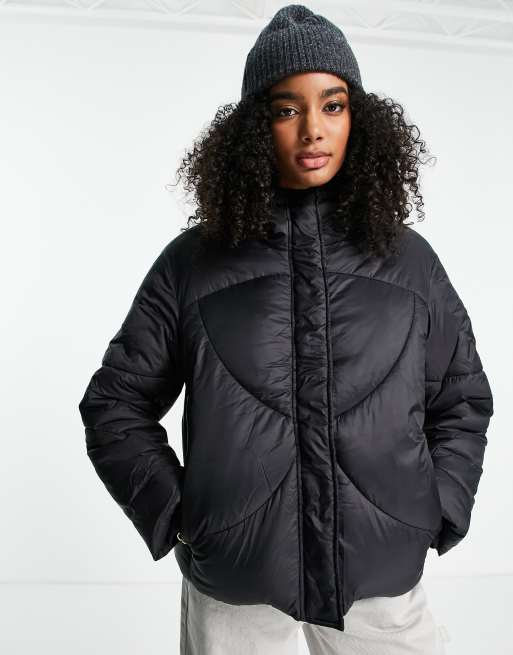 Vero Moda Doudoune courte à capuche Noir ASOS