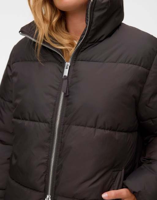 Vero Moda doudoune marron chocolat, 4 de 5