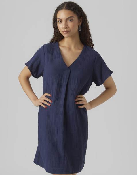 Vero Moda Dress in navy - view 1