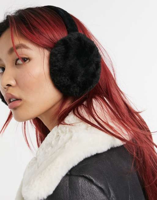 Vero Moda ear muffs in black ASOS