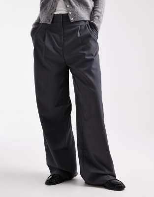Vero Moda - Elegante Dad-Fit-Hose in Mittelgrau