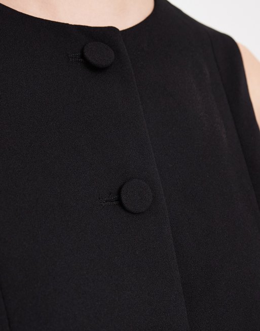 Vero Moda - Elegante gilet in zwart, 3 van 4