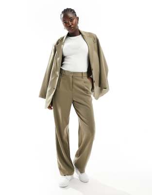 Vero Moda - Elegante Hose in Beige mit geradem Bein, Kombiteil-Neutral