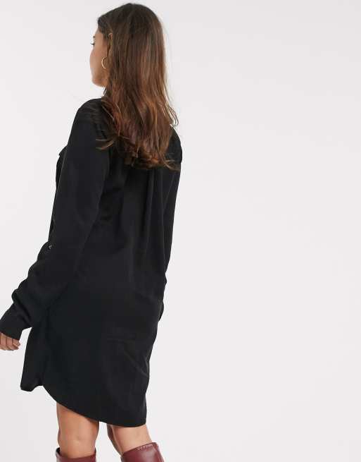 Vero Moda – Elegantes, schwarzes Hemdkleid, 2 von 4