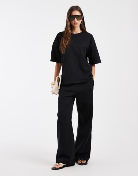 Vero Moda - Ensemble avec sweat oversize - Noir - view 1