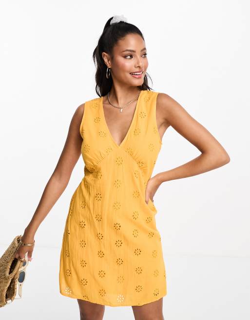 Vero moda 2024 yellow dress