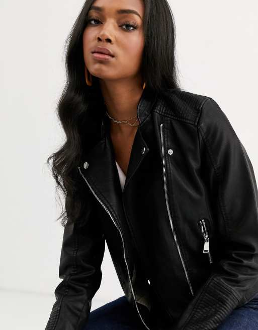 Vero Moda faux biker jacket | ASOS