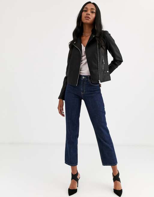 Vero Moda faux leather biker | ASOS