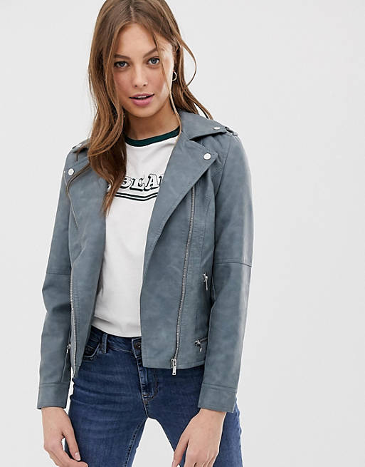 Vero Moda faux leather jacket | ASOS