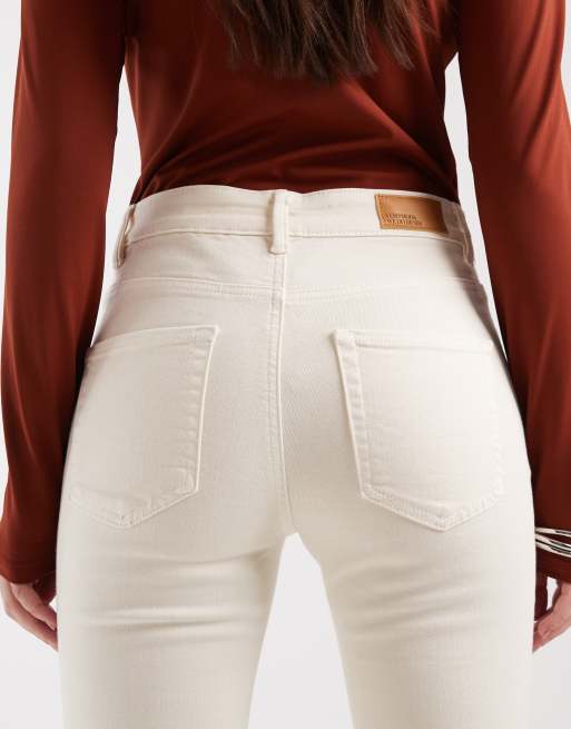 Vero Moda - Flash - Jean évasé taille mi-haute - Écru, 5 de 5