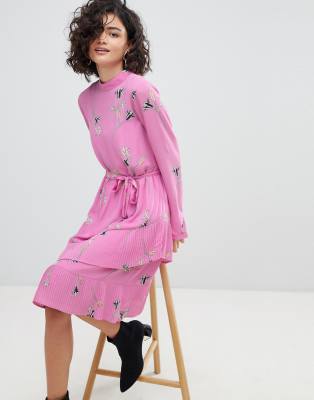 vero moda pink dress