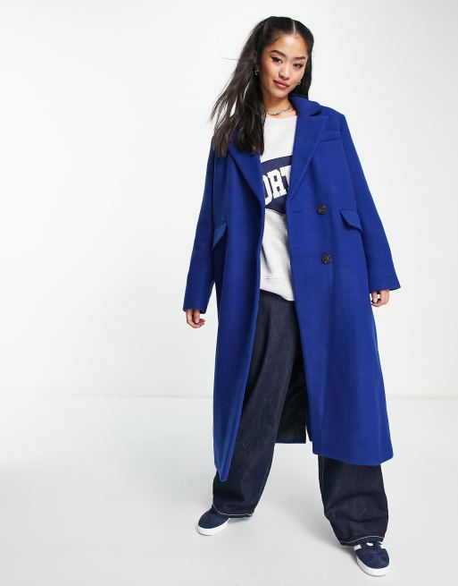 Vero Moda - Formel, oversized frakke koboltblå | ASOS