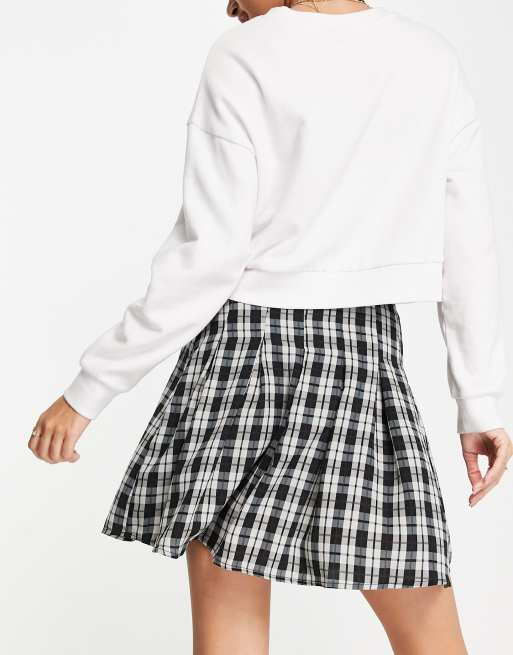 Factorie black skater outlet skirt