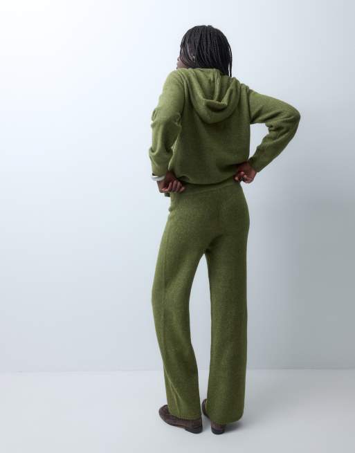 Vero Moda gebreide broek met wijde pijpen, co-ord set, 4 van 5