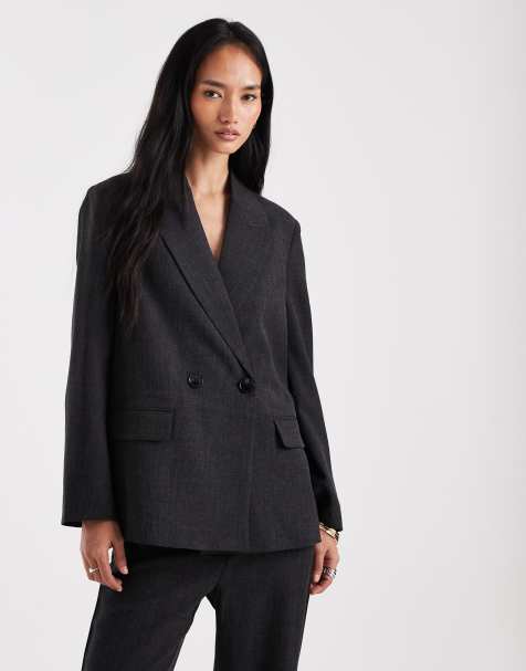 Vero Moda - Getailleerde blazer in zwart, deel van co-ord set - view 1