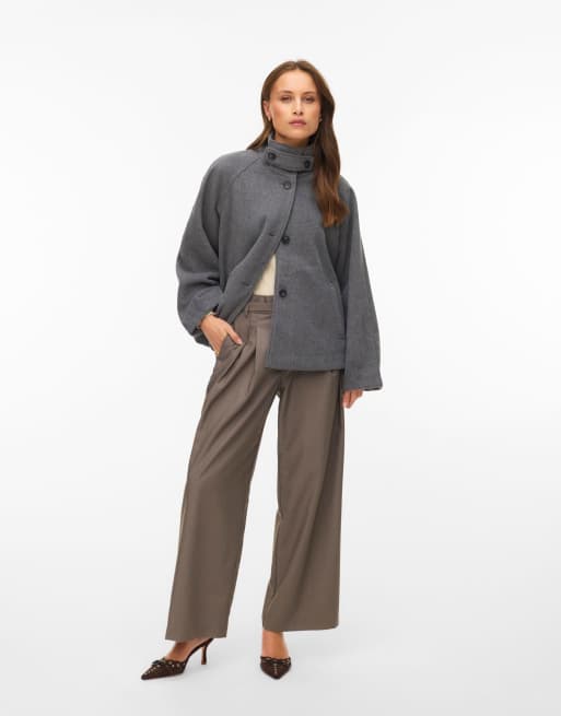 Vero Moda - Giacca grigio medio mélange, 3 di 4