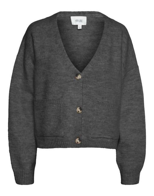 Vero Moda - Gilet - Gris foncé chiné, 6 de 6