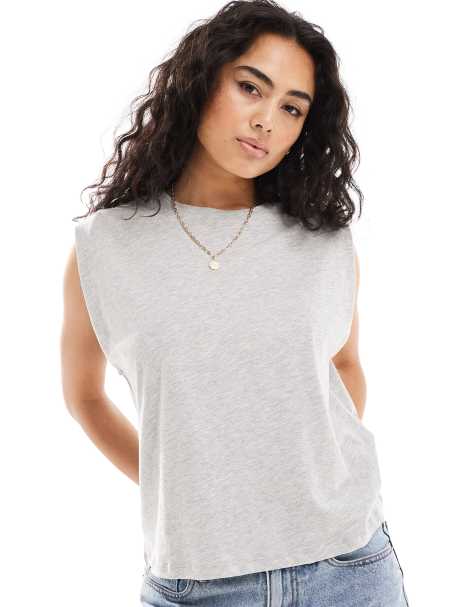 Vero Moda - Grå top - view 1