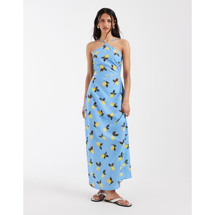 midi light blue dresses for women Mina Midi Dress, in Baby Blue Luxe Satin, Size: 2XL | Show Me Your Mumu main image 1