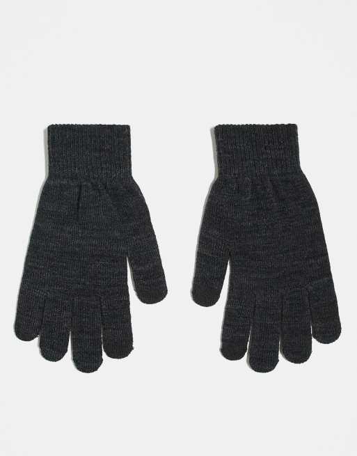 Vero Moda - Handschoenen met touchscreen in gemêleerd donkergrijs
