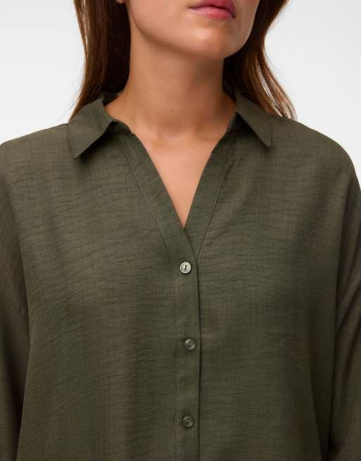 Vero Moda Hemd in Forest Night, 4 von 5