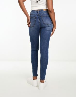 High rise fashion skinny jeans vero moda