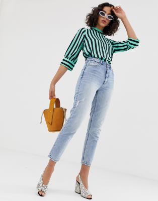 vero moda high waisted jeans