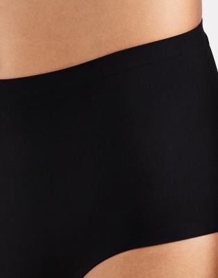 Vero Moda High Waist Briefs In Black