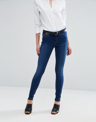 vero moda high waist skinny jeans