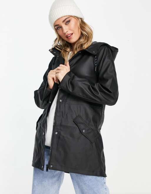 Vero Moda hooded rain jacket in | ASOS