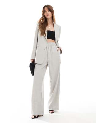 Vero Moda - Hose in Blaugrau mit elastischem Bund, Kombiteil