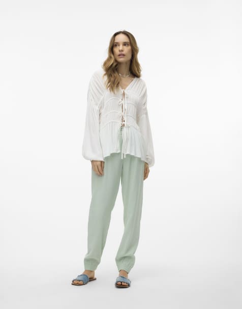 Vero Moda – Hose in Hellgrün - view 1