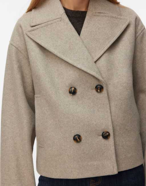 Vero Moda jacka i silvermink, 4 av 5