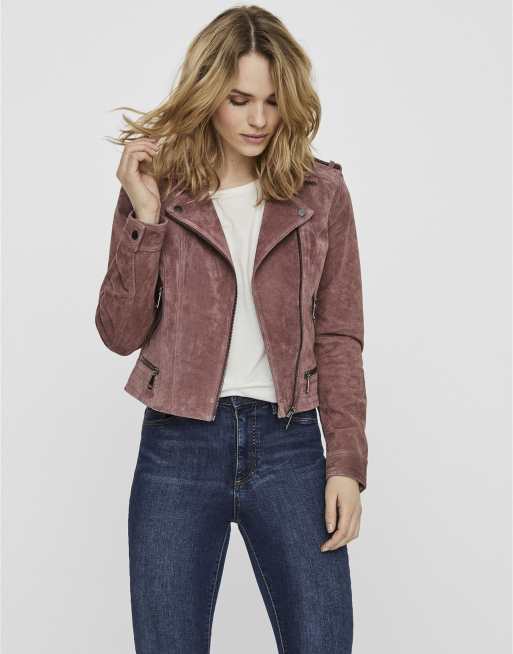 Vero Moda – Jacke in Altrosa
