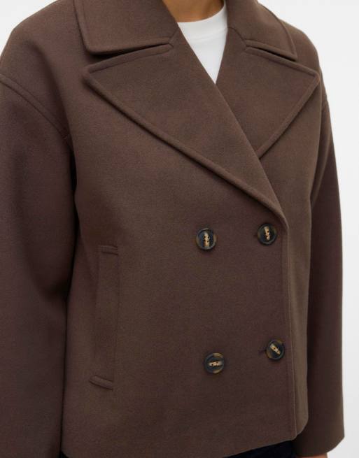 Vero Moda Jacket in chocolate brown, 4 of 6