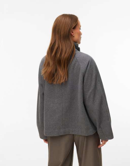 Vero Moda Jacket in medium grey melange, 4 of 4