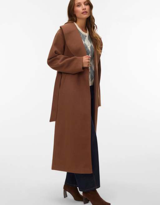Vero Moda jas in cacaobruin, 3 van 5