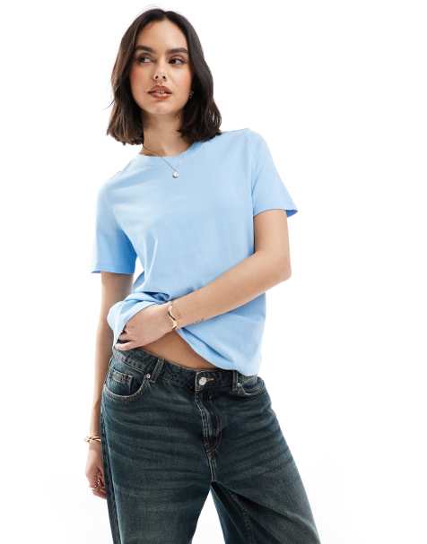 Vero Moda – Jasnoniebieski T-shirt - view 1