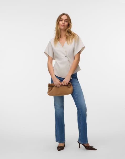 Vero Moda – Jasnoszary top - view 1