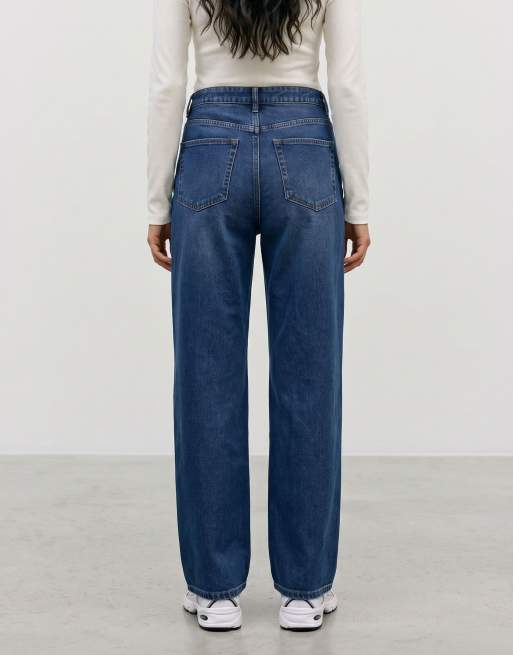 Vero Moda - Jean ample - Bleu foncé, 2 de 6