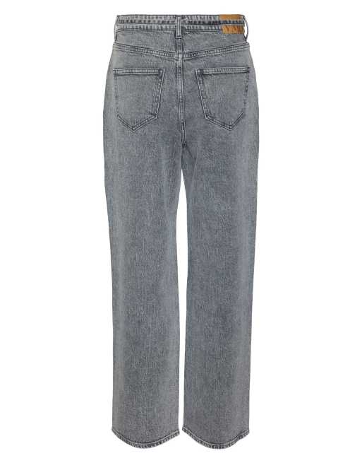 Vero Moda - Jean large - Gris moyen, 5 de 5
