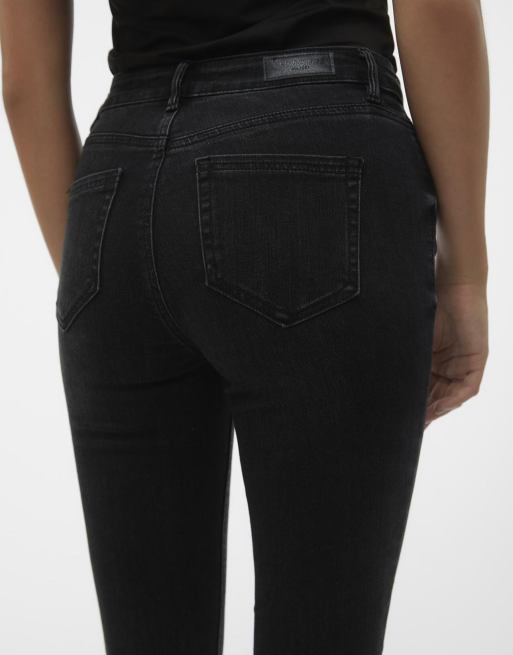 Vero Moda - Jean skinny - Noir, 4 de 5