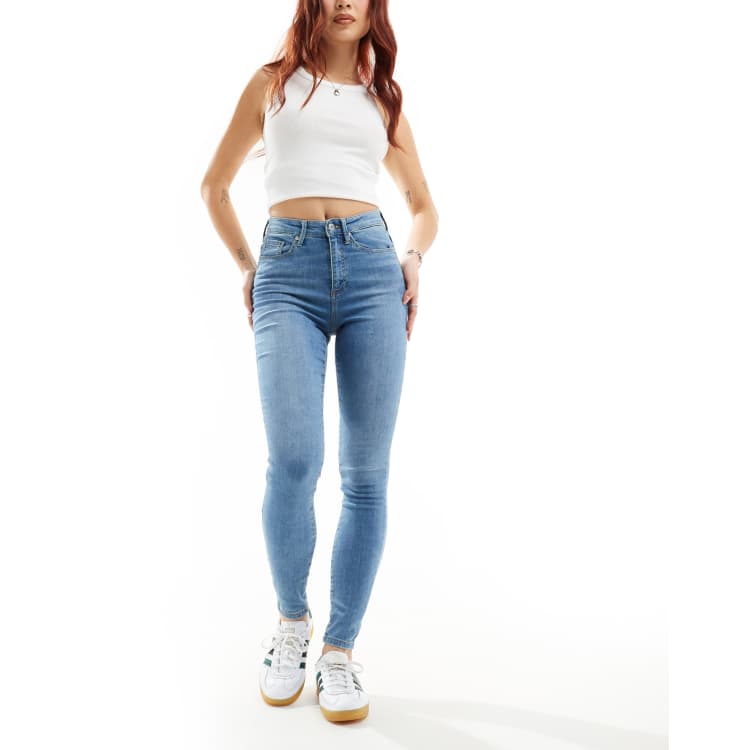 Asos High Rise Skinny Jeans Vero Moda Vero Moda Jean Skinny Taille