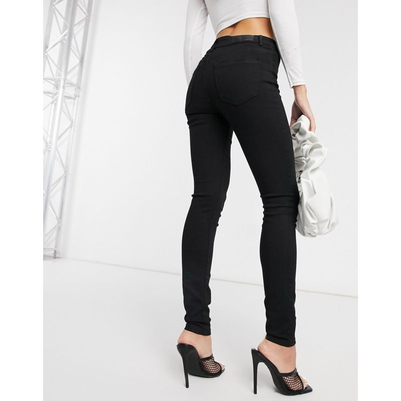 MSDR6 Jeans skinny Vero Moda - Jeans skinny neri vita alta