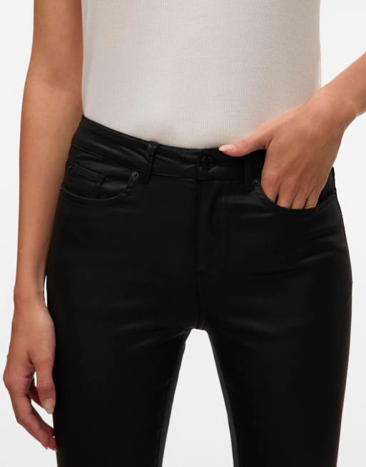 Vero Moda - Jeans skinny neri, 5 di 7