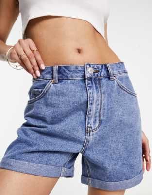 Vero Moda - Jeansshorts in Mittelblau